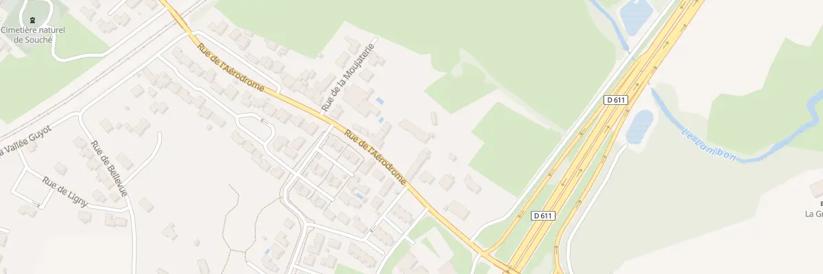 Plan du 81 Rue de l’Aérodrome à Niort