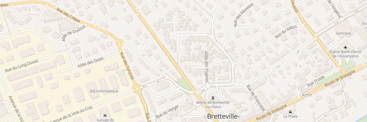 Plan du 19 All des Aubépines à Bretteville-sur-Odon
