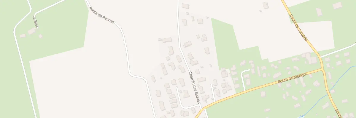 Plan du 9001 Che des Graves à Montussan