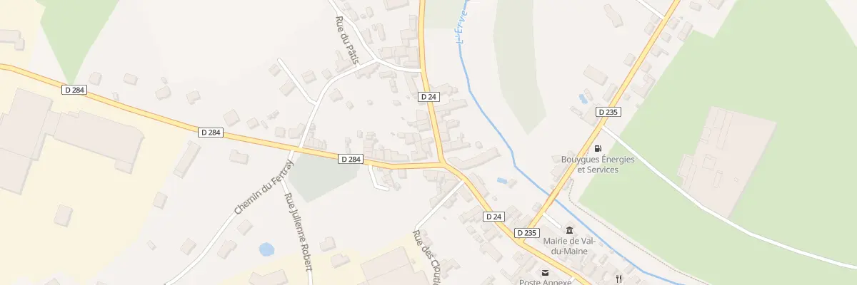 Plan du 18 Rue du Mal Leclerc à Val-du-Maine