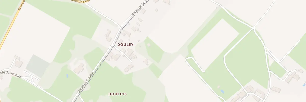 Plan du 521 Rte de Douley à Tabanac