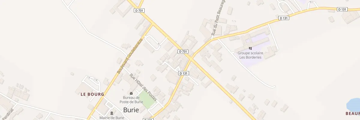 Plan du 3 Av du Treuil à Burie