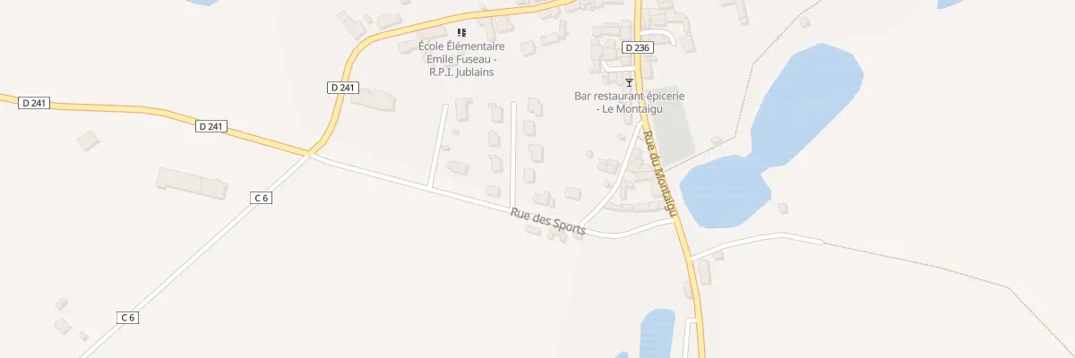 Plan du 1 Imp des Vergers à Hambers