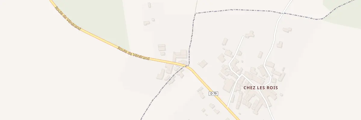 Plan du 4 Rte de Vénérand à Chérac