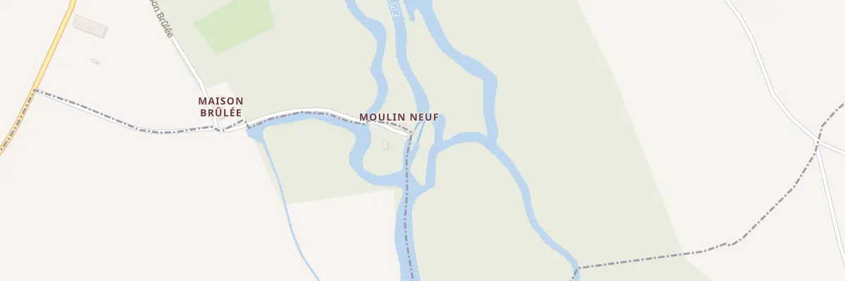 Plan du 5089 Le Moulin Neuf à Saint-Séverin-sur-Boutonne