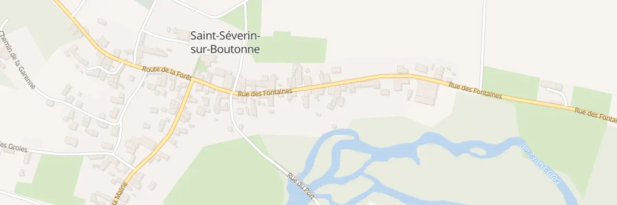 Plan du 24 Rue des Fontaines à Saint-Séverin-sur-Boutonne