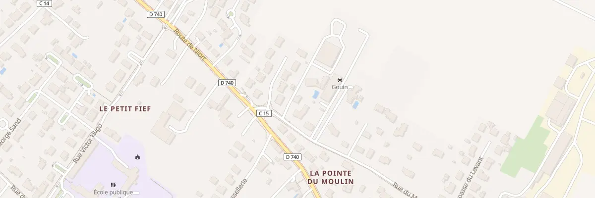 Plan du 59 Rue du Moulin à Aiffres