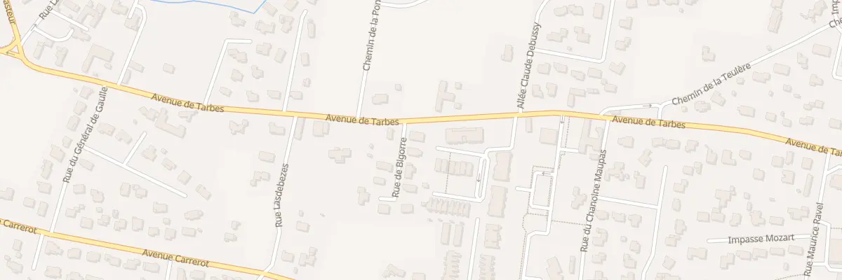 Plan du 1 Rue de Bigorre à Lescar