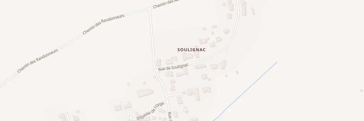Plan du 5120 Soulignac à Peujard