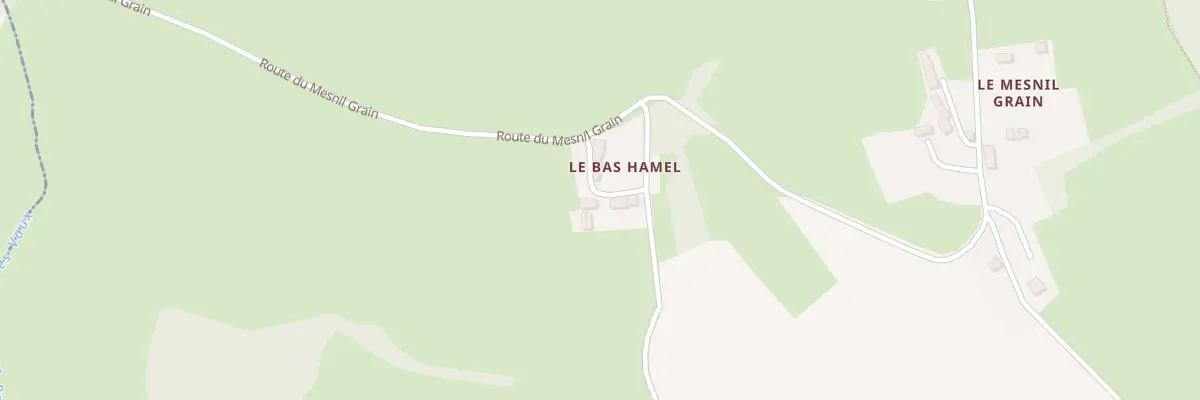 Plan du 819 Rte du Mesnil Grain à Donnay