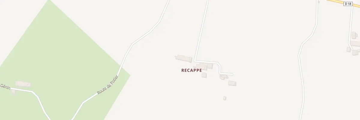 Plan du 186 Recappe-Ouest à Saint-Mariens