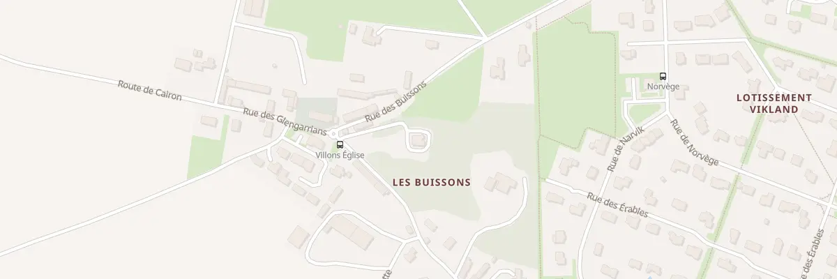 Plan du 5 Rue des Glengarrians à Villons-les-Buissons