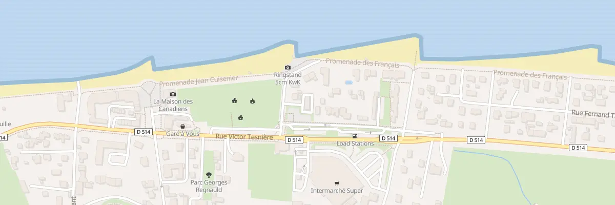 Plan du 50 Rue Queen’S Rifles Of Canada à Bernières-sur-Mer