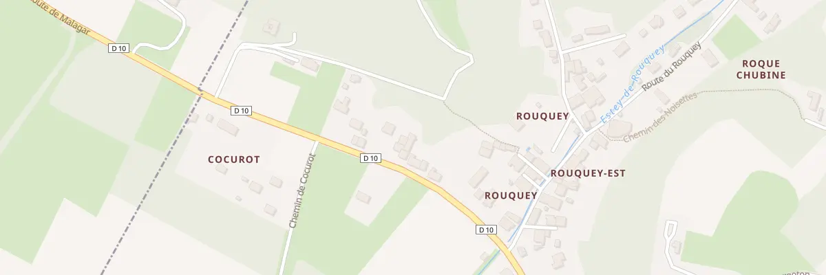 Plan du 1058 Rte François Mauriac à Tabanac