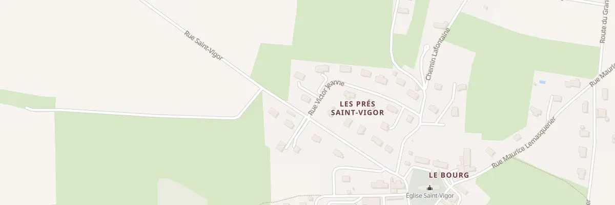 Plan du 192 Rue Saint-Vigor à Donnay