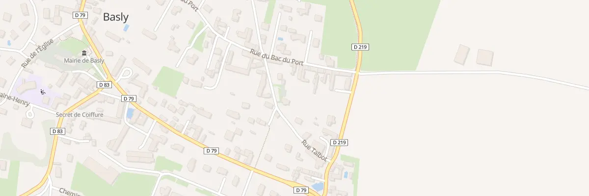 Plan du 24 Rue du Bac du Port à Basly