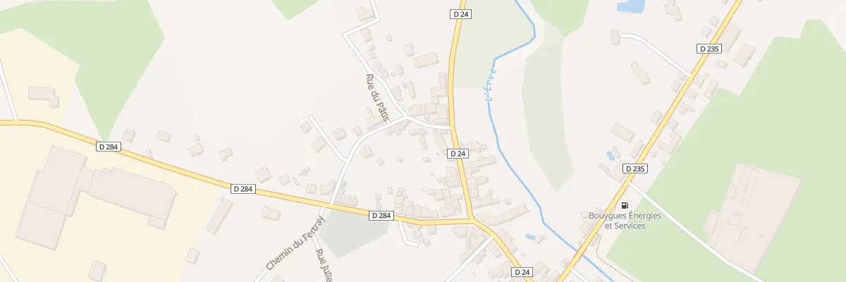 Plan du 8 Rue du Mal Leclerc à Val-du-Maine