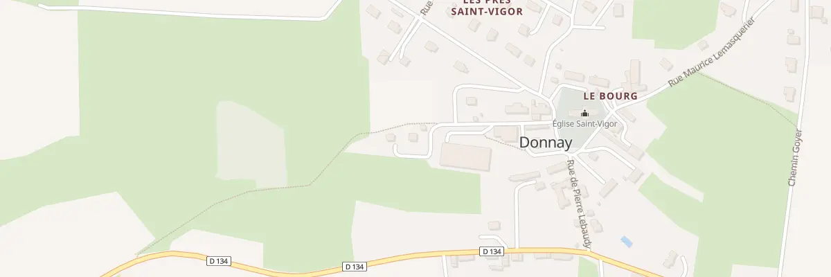 Plan du 136 Che du Pré de la Butte à Donnay