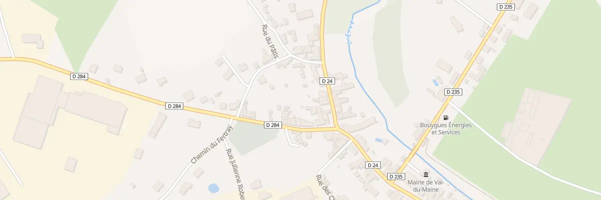 Plan du 16 Rue du Mal Leclerc à Val-du-Maine