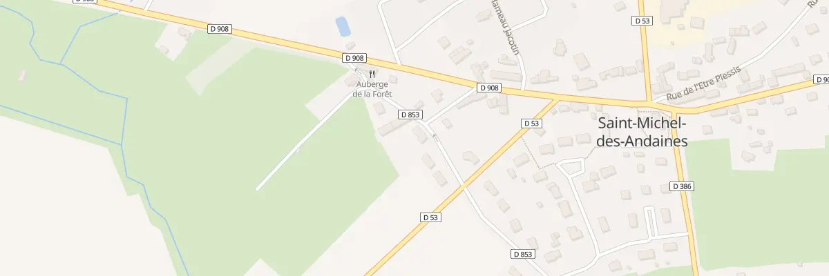 Plan du 9095 Rue de l’Être Marin à Bagnoles de l’Orne Normandie