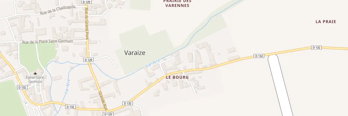 Plan du 6 Imp des Varennes à Varaize