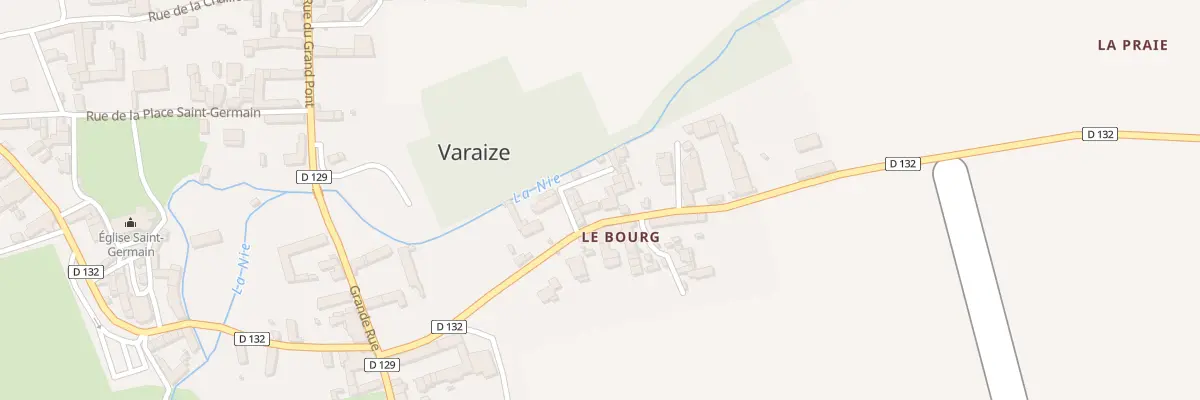 Plan du 13 Rue de Beauvais à Varaize