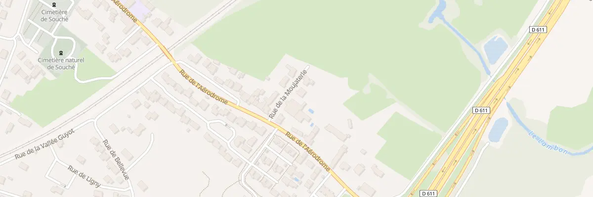 Plan du 73 Rue de l’Aérodrome à Niort