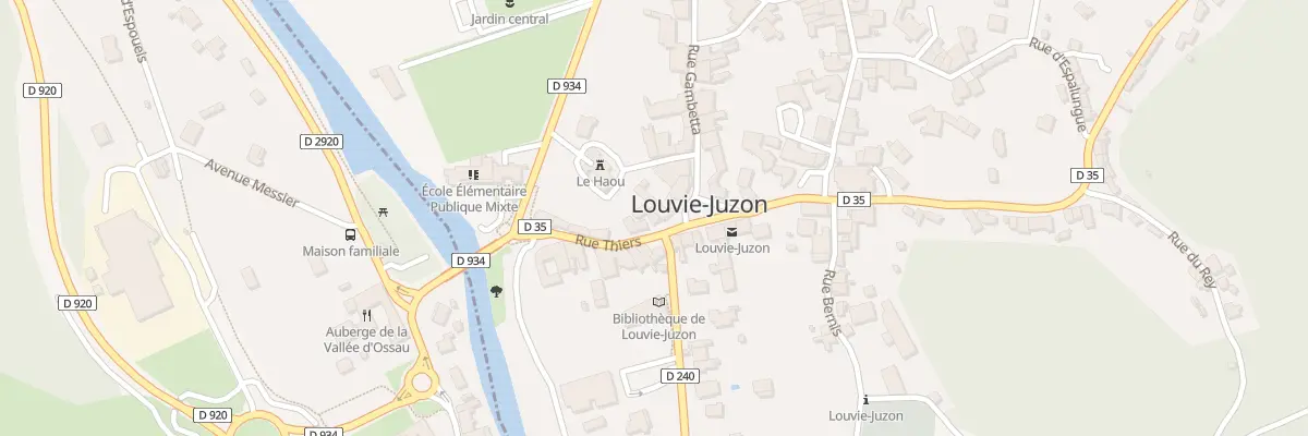 Plan du 1 Pl Camps à Louvie-Juzon