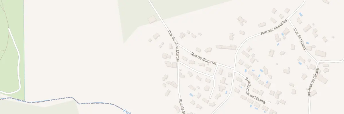 Plan du 262 Rue de Saint-Martial à Cubnezais
