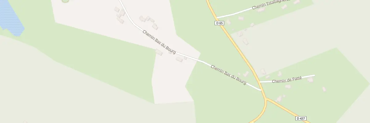 Plan du 296 Che Bas du Bourg à Saint-Loubouer