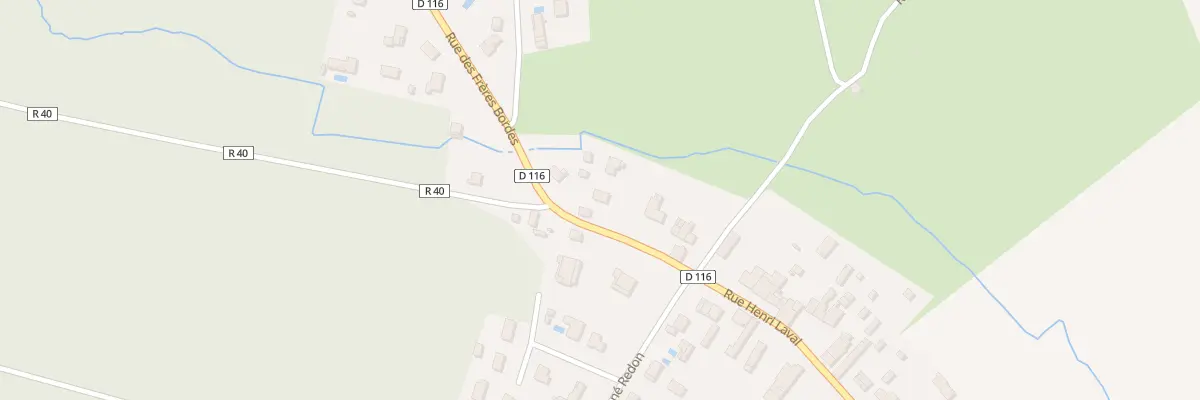 Plan du 9003 Rue des Frères Bordes à Landiras