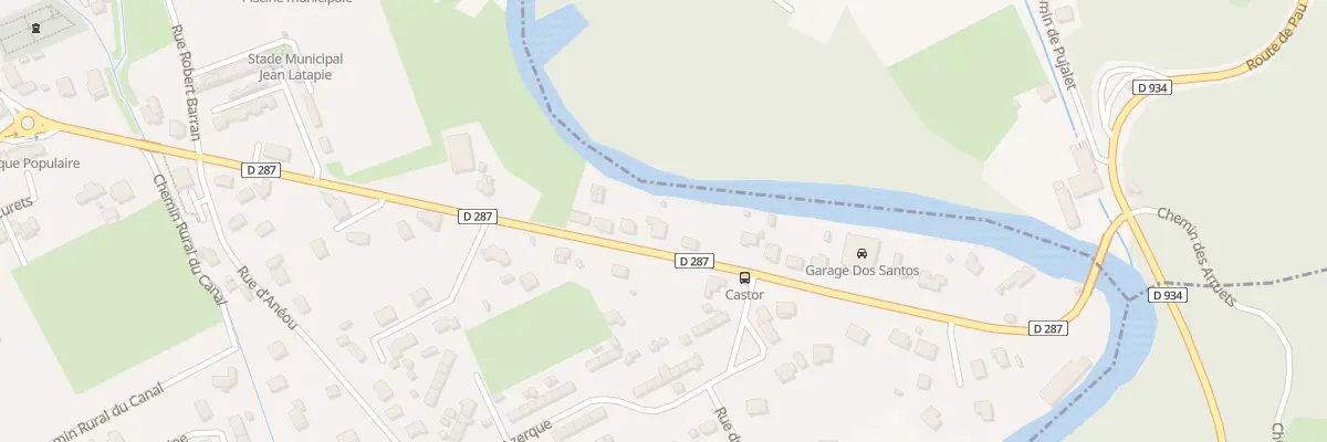 Plan du 27 Av des Pyrénées à Arudy
