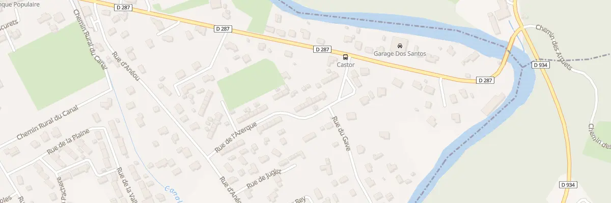 Plan du 31 Rue de l’Azerque à Arudy