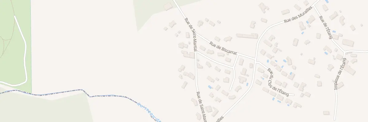 Plan du 160 Saint-Martial à Cubnezais