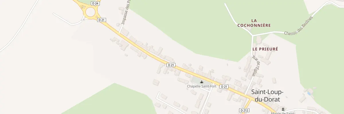 Plan du 46 Rue Principale à Saint-Loup-du-Dorat