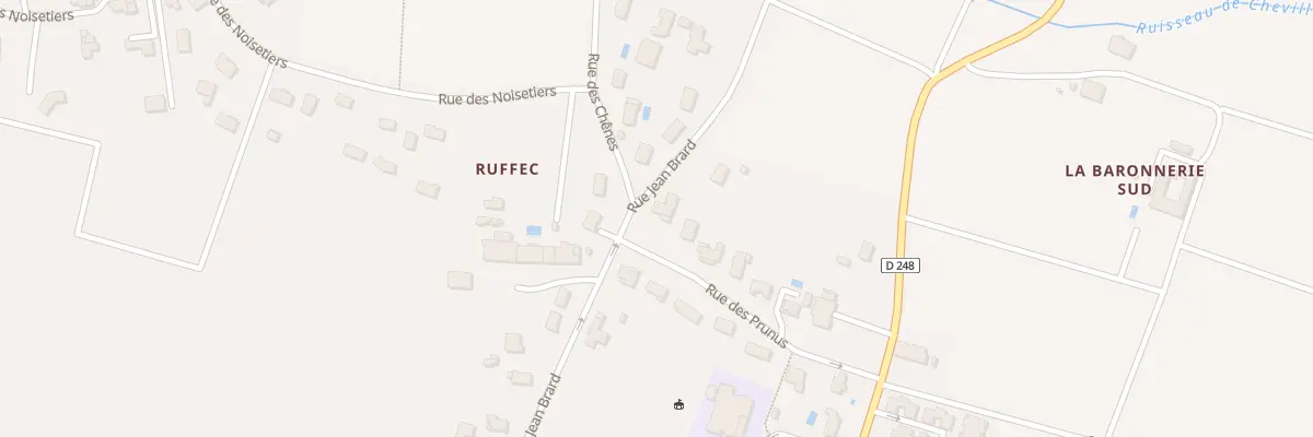 Plan du 176 Rue des Prunnus à Cézac