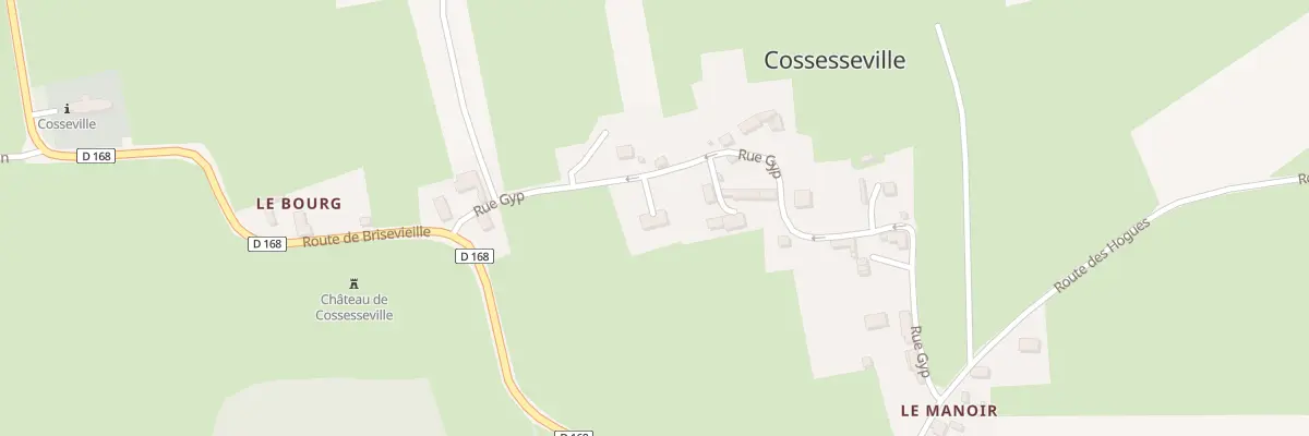Plan du 5084 Le Bourg à Cossesseville