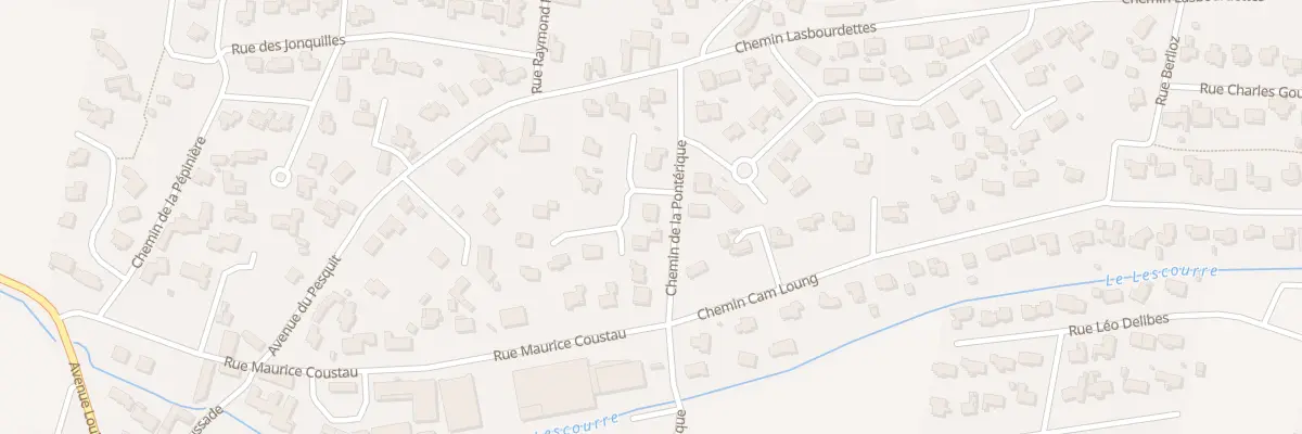 Plan du 1 Rue de la Cerizère à Lescar