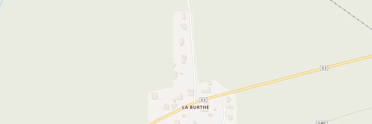 Plan du 2 Champ de la Burthe à Saint-Léger-de-Balson