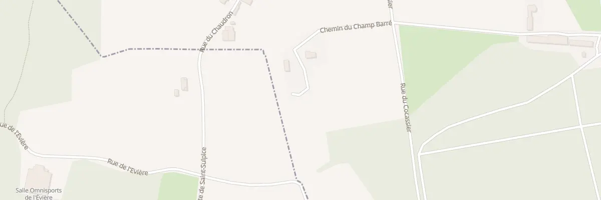Plan du 5076 Che du Champ Barré à Blaison-Saint-Sulpice