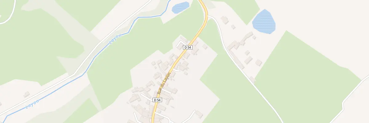 Plan du 26 Rue du Layon à Cléré-sur-Layon