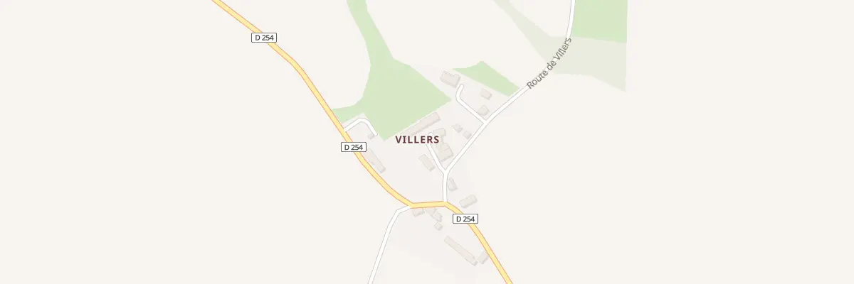 Plan du 1072 Rte de Villers à Donnay
