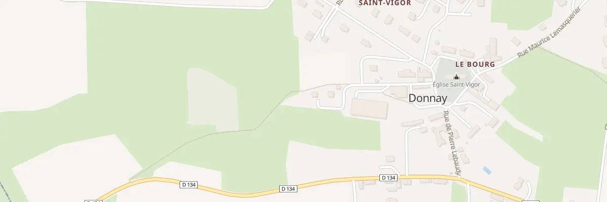 Plan du 135 Che du Pré de la Butte à Donnay