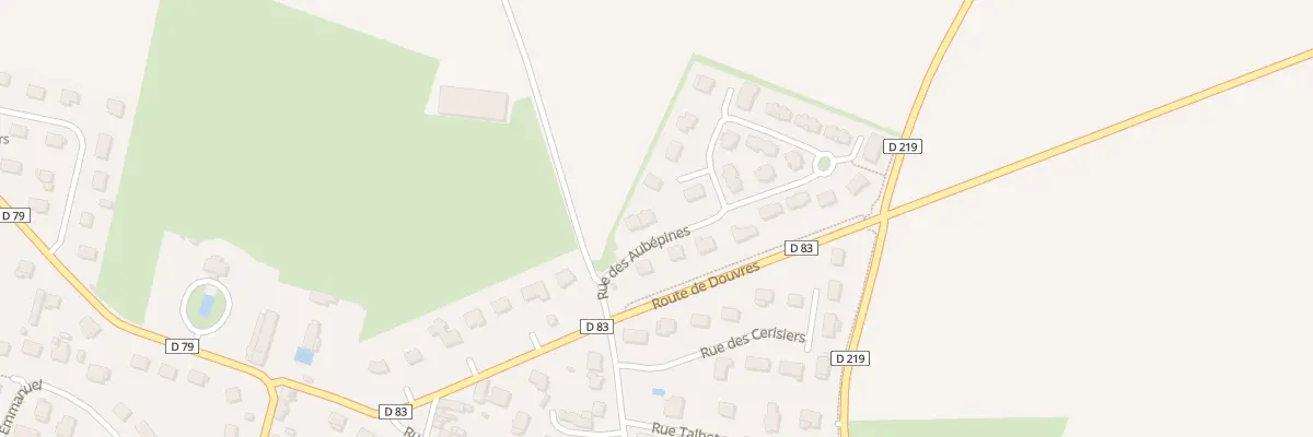 Plan du 5 Rue des Aubépines à Basly