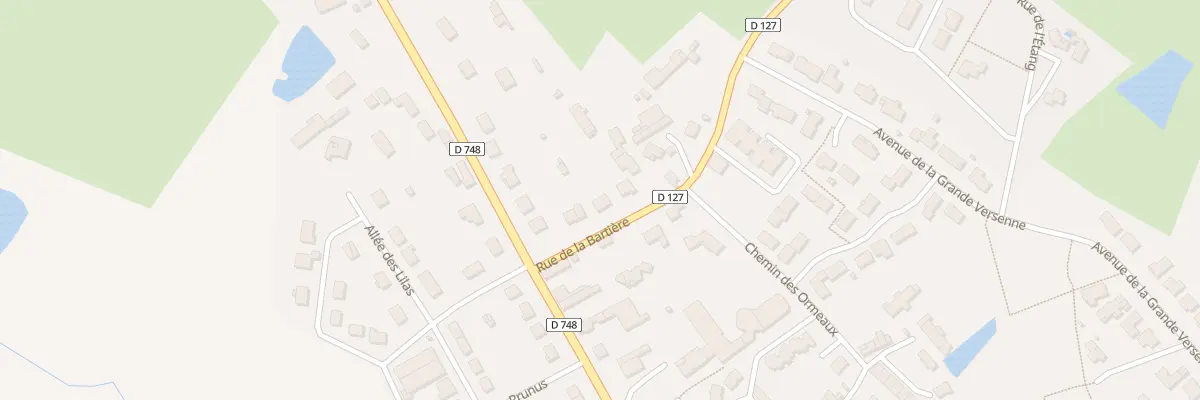 Plan du 5 La Bartière à Secondigny