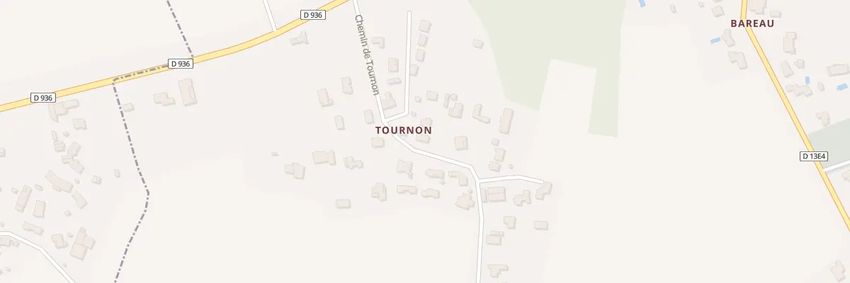 Plan du 11 Che de Tournon à Bonnetan