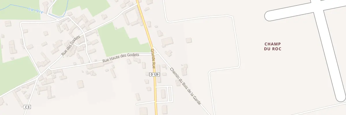 Plan du 3 Rue du Bois de la Garde à Varaize