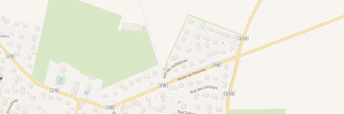 Plan du 3 Rue des Aubépines à Basly