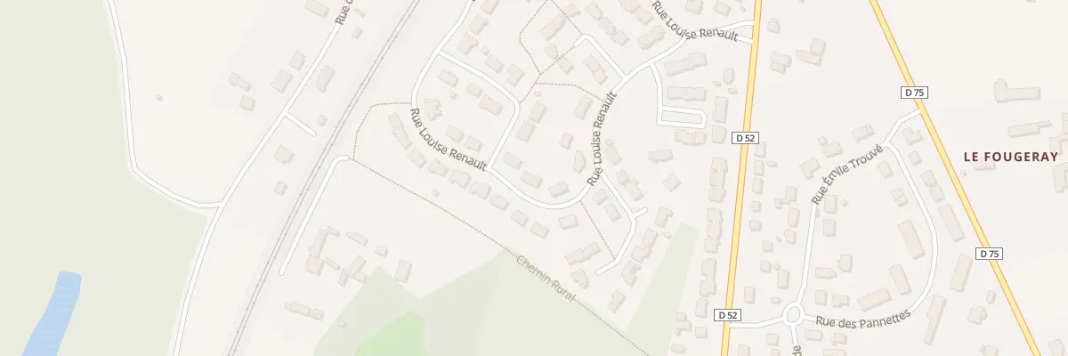 Plan du 29 Rue Louise Renault à Morannes sur Sarthe-Daumeray