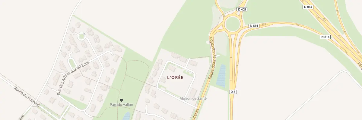 Plan du 35 Rue de l’Orée à Éterville